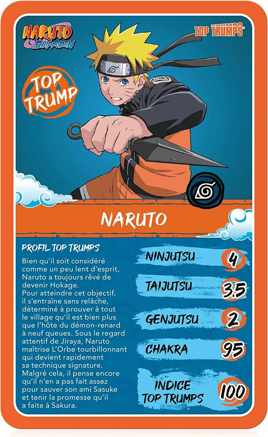 Top Trumps: Naruto Shippuden Carte