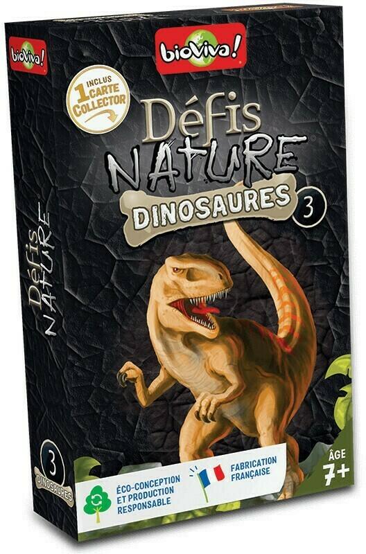 Défis Nature: Dinosaures 3 Cover 3d