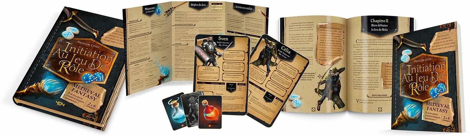 Initiation au Jeu de Rôle: Medieval Fantasy Eclate