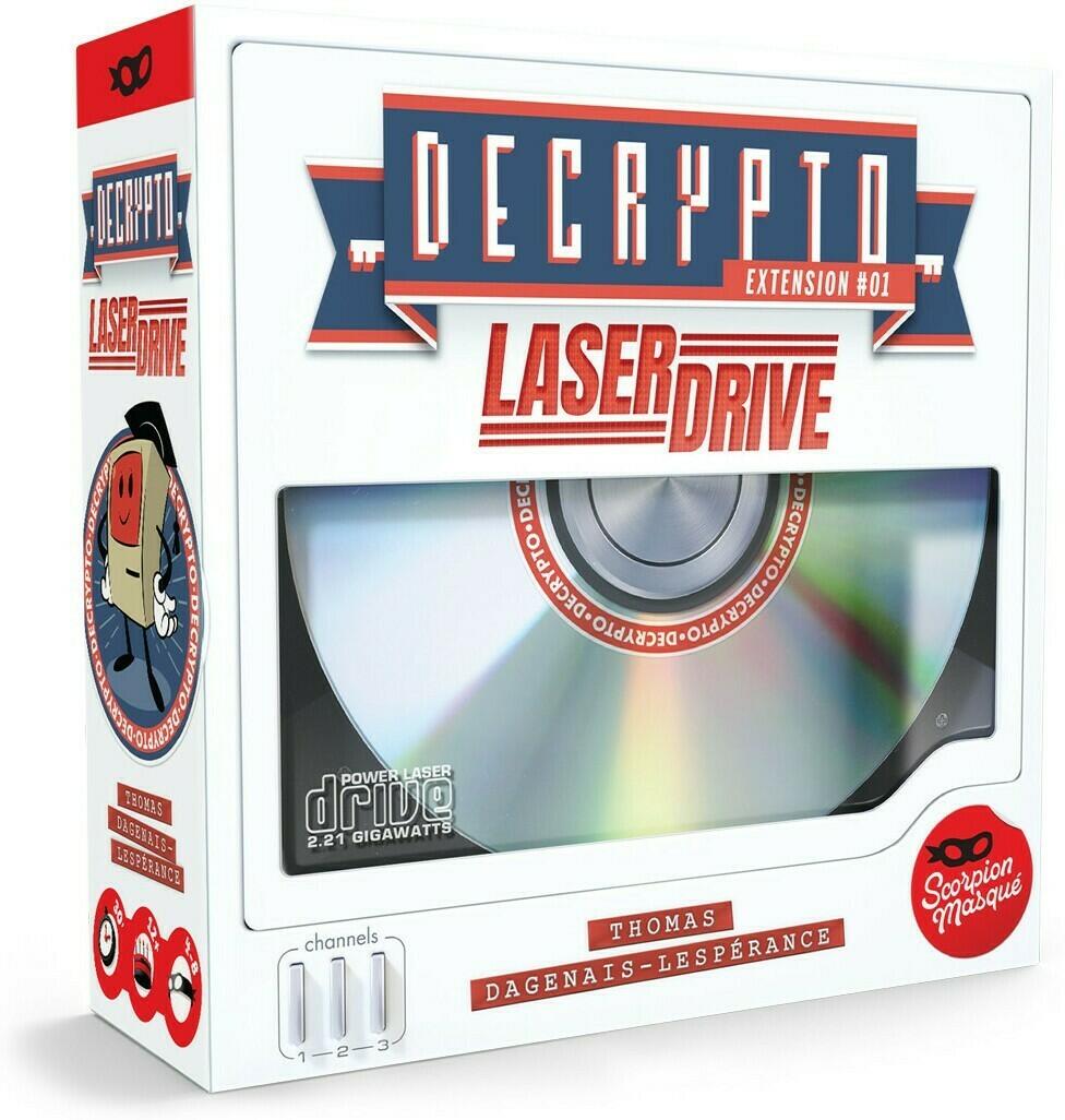 Decrypto: Laser Drive Cover 3d