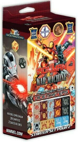Dice Masters: Iron Man and War Machine Cover 3d