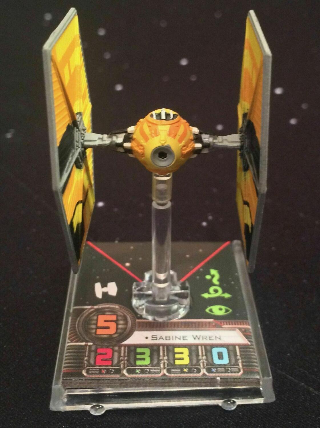 Star Wars: X-Wing - Le Jeu de Figurines - Chasseur TIE de Sabine Vaisseau