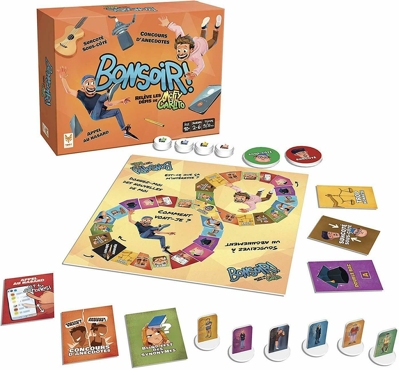 Bonsoir ! Relève les Défis de Mcfly & Carlito Eclate