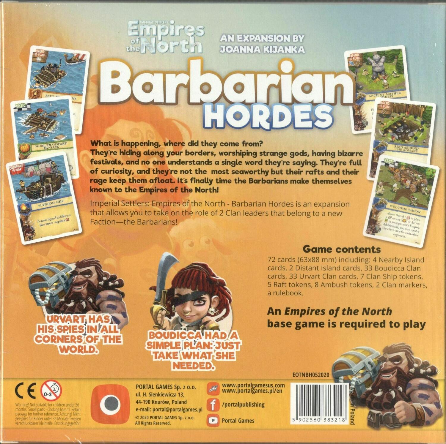 Imperial Settlers: Empires of the North - Barbarian Hordes Back