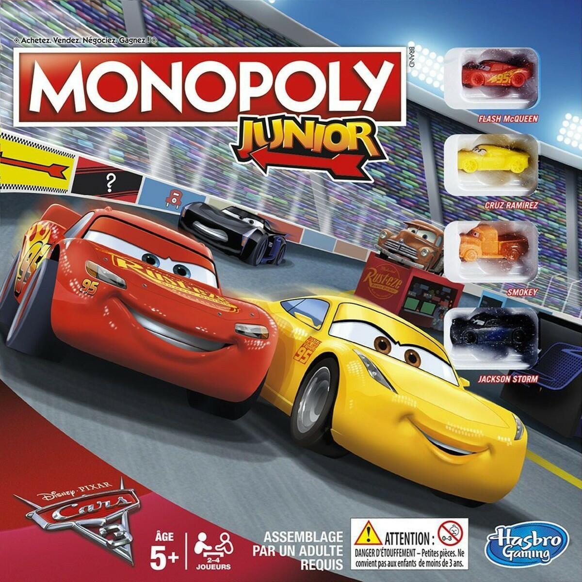 Monopoly: Junior - Cars 3 Cover