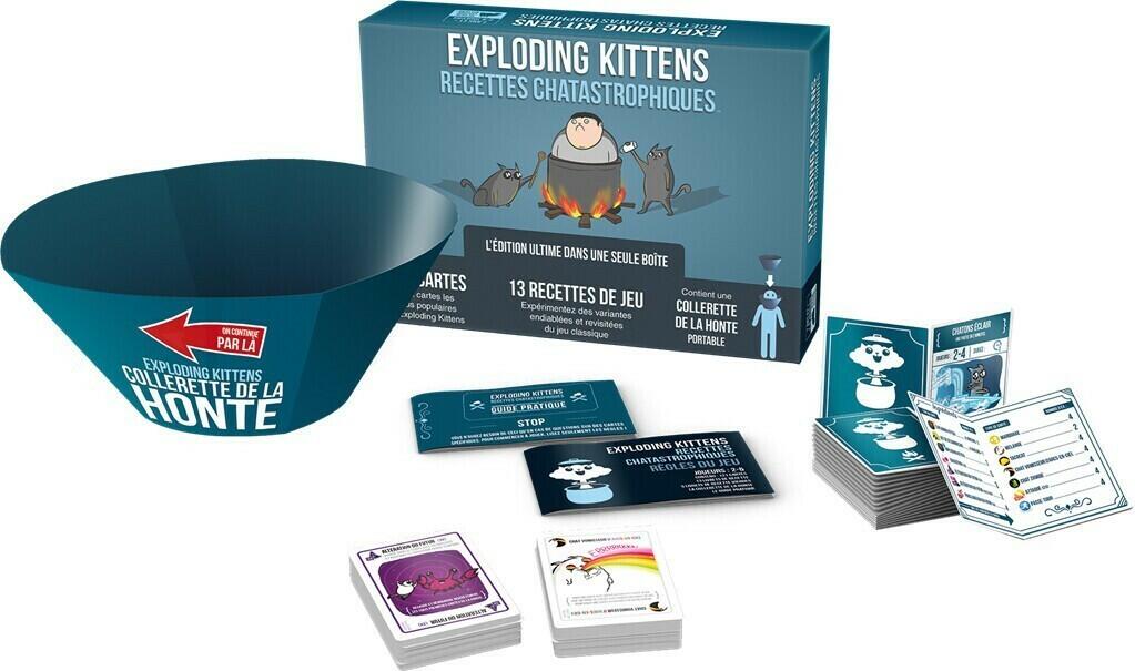 Exploding Kittens: Recettes Chatastrophiques Eclate