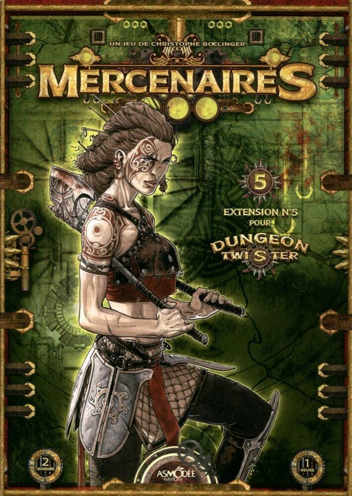 Dungeon Twister: Mercenaires Cover