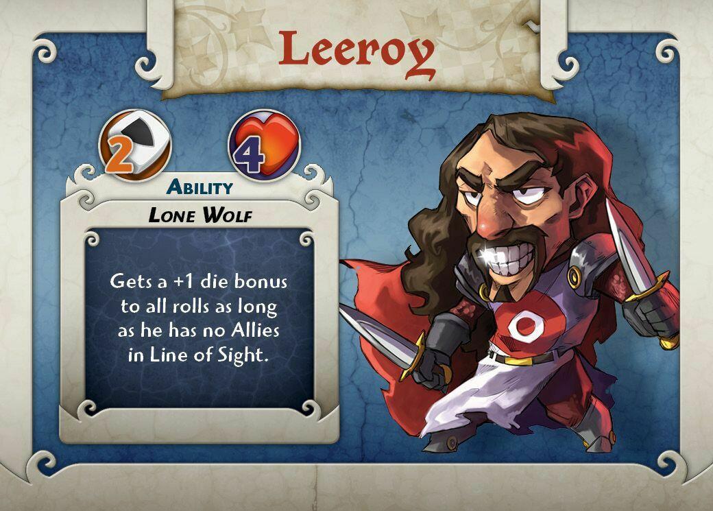 Arcadia Quest: Leeroy Fiche