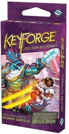 Keyforge: Collision des Mondes - Archon Deck Cover 3d