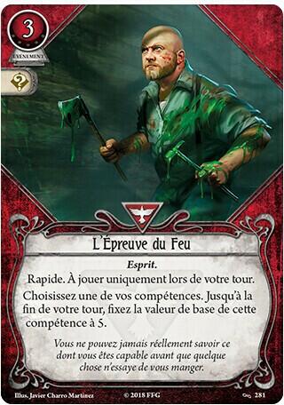 Horreur à Arkham: Le Jeu de Cartes - Dans les Griffes du Chaos Carte