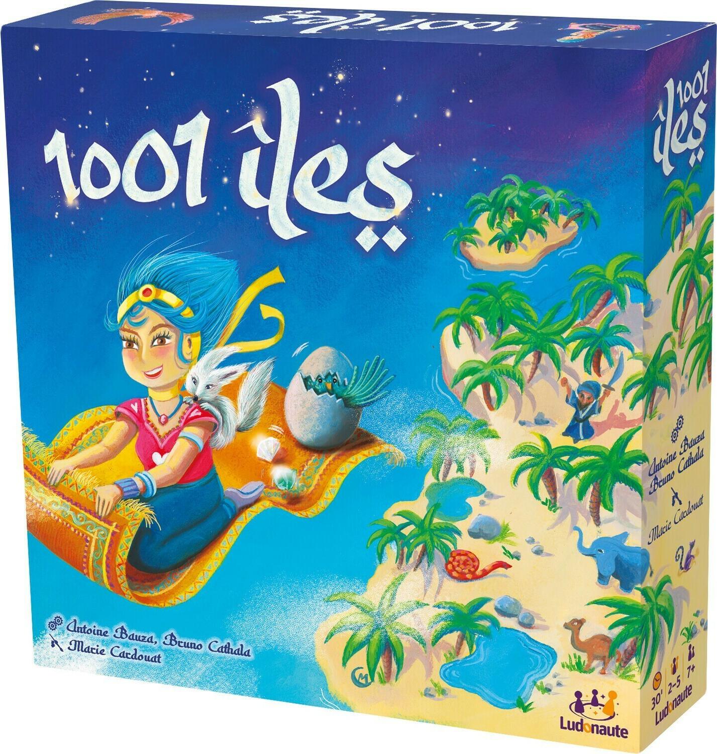 1001 Îles Cover 3d