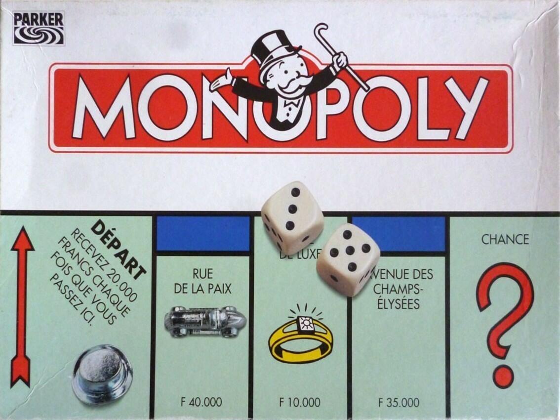 Monopoly 1996 Cover