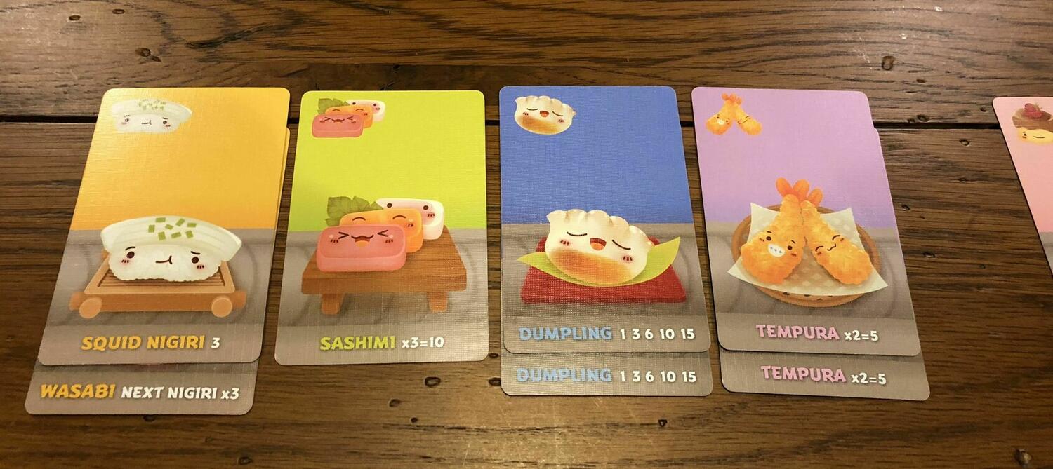 Sushi Go ! Cartes