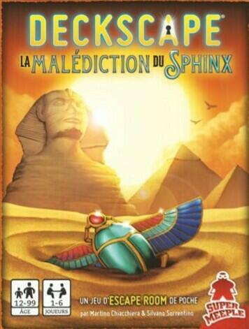 Deckscape: La Malédiction du Sphinx Cover