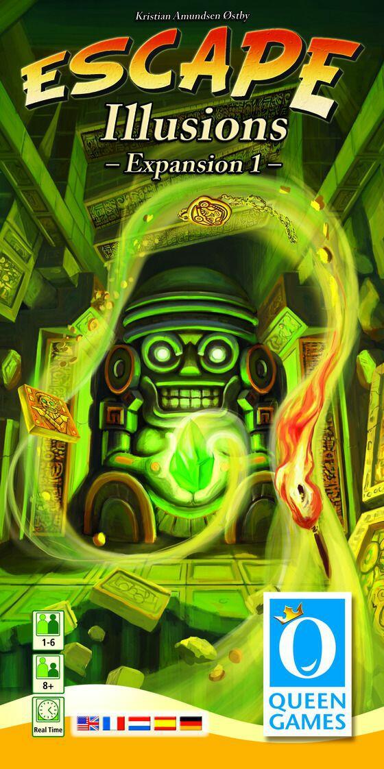 Escape: The Curse of the Temple - Expansion 1 - Illusions Cover