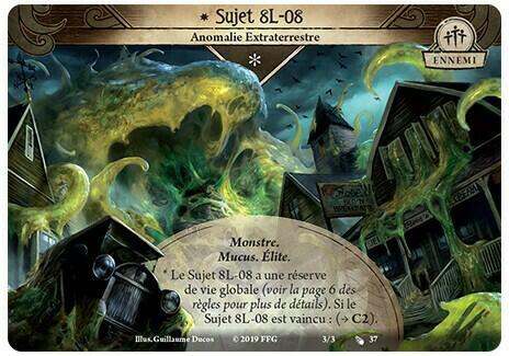 Horreur à Arkham: Le Jeu de Cartes - Le Dévoreur de Toute Chose Carte