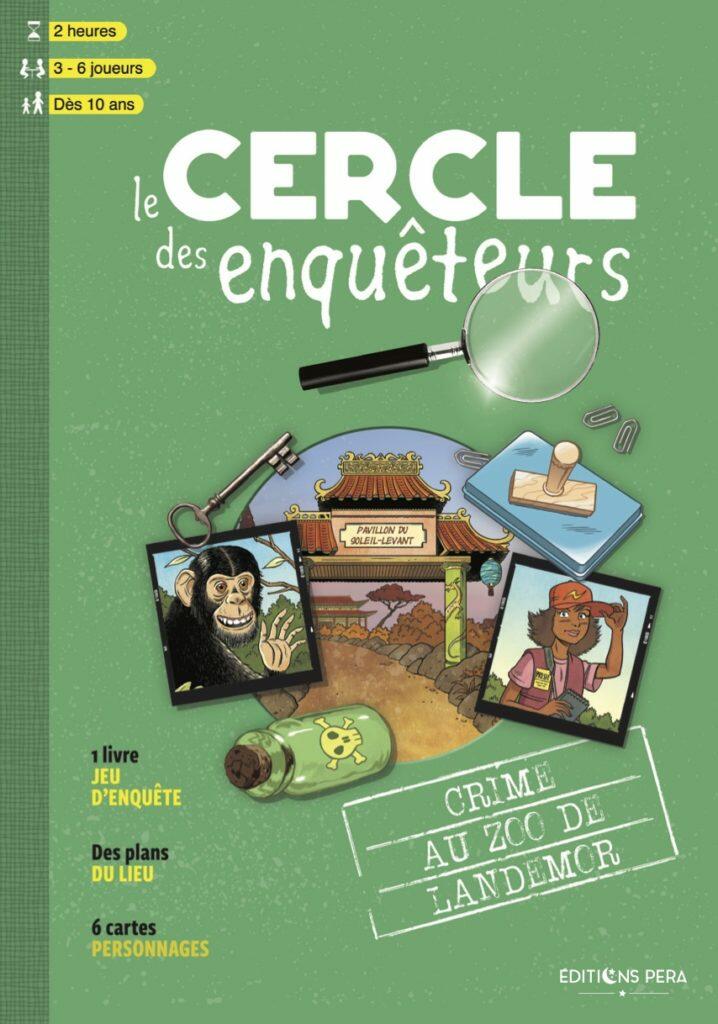 Le Cercle des Enquêteurs: Crime au Zoo de Landemor Cover