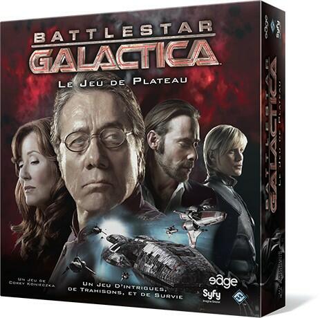 Battlestar Galactica: Le Jeu de Plateau Cover 3d