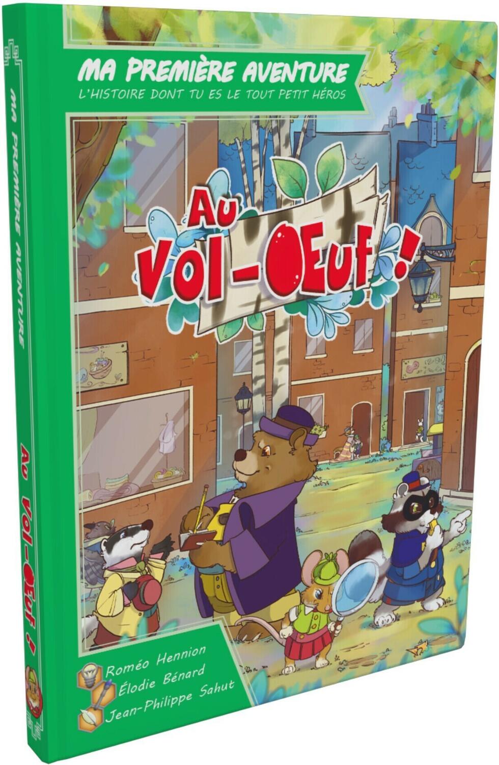 Ma Première Aventure: Au Vol-Oeuf ! Cover 3d