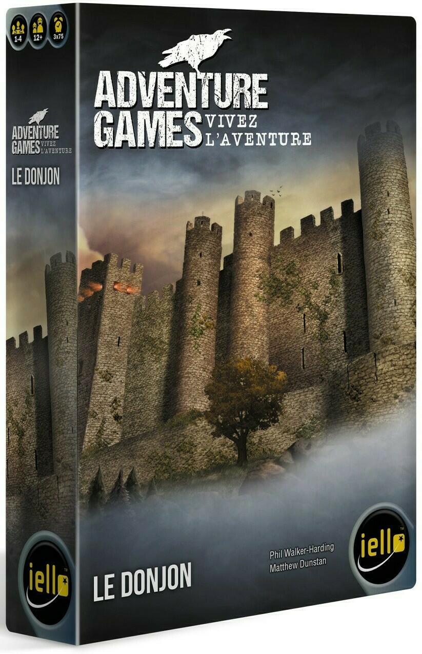 Adventure Games: Le Donjon Cover 3d
