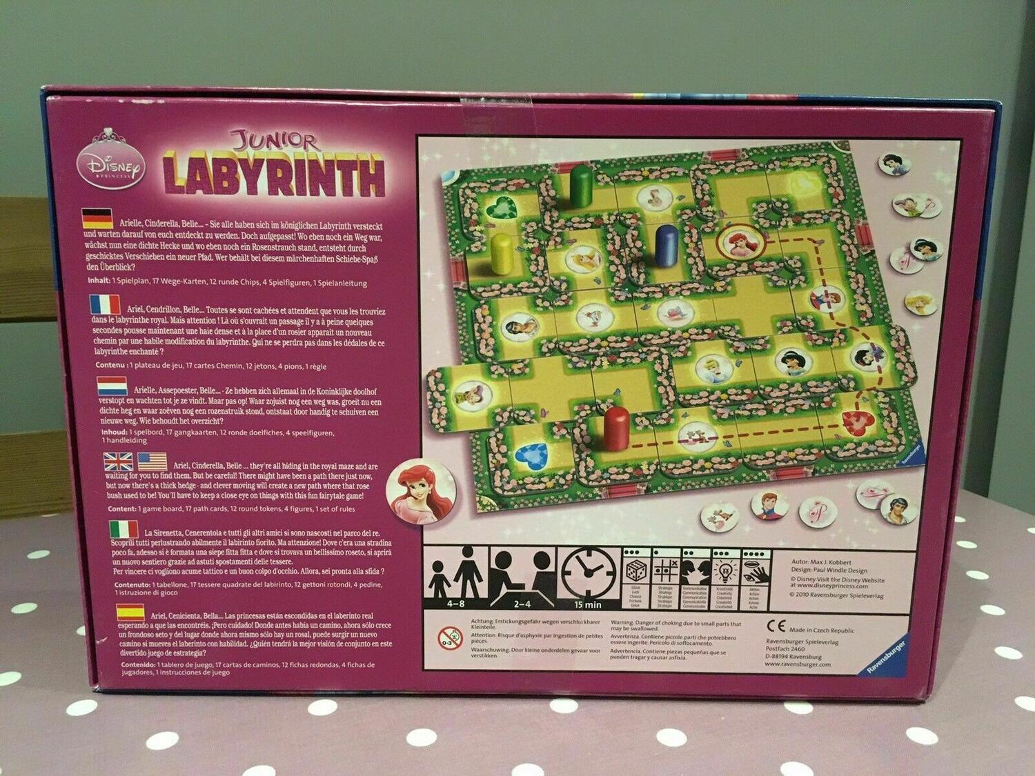 Labyrinth: Junior - Disney Princess Back 3d