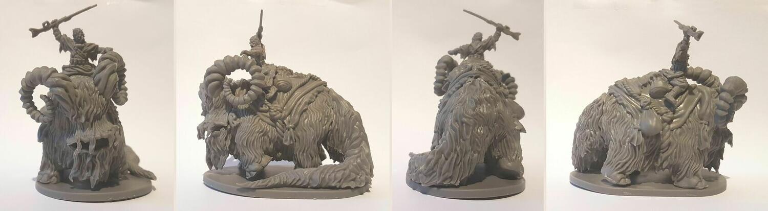 Star Wars: Assaut sur l'Empire - Chevaucheur de Bantha Figurines