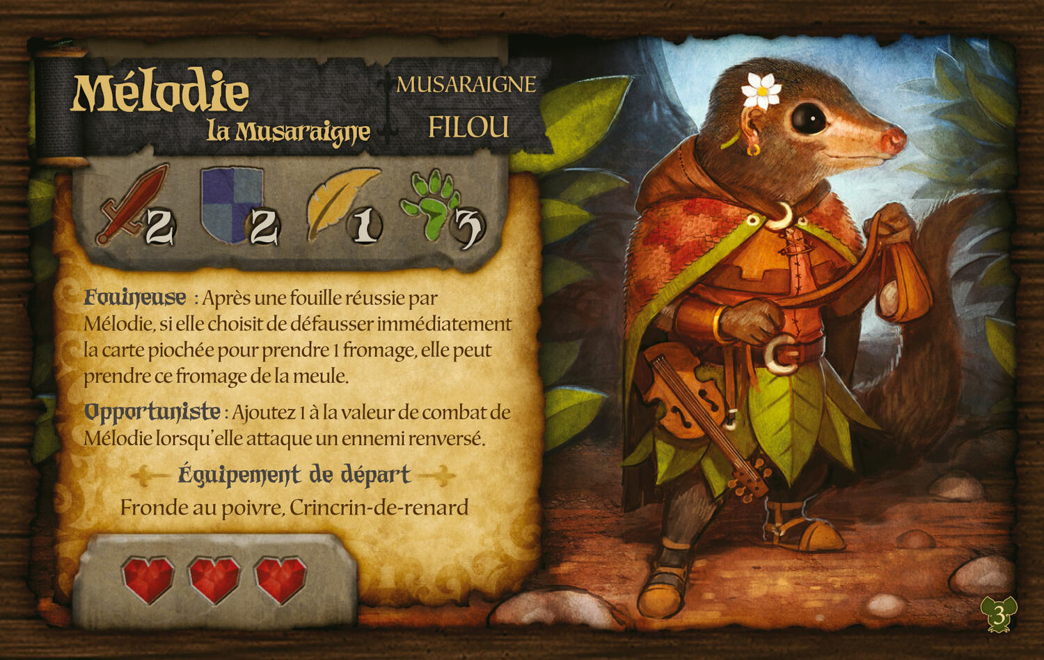 Mice and Mystics: Chroniques des Sous-Bois Carte