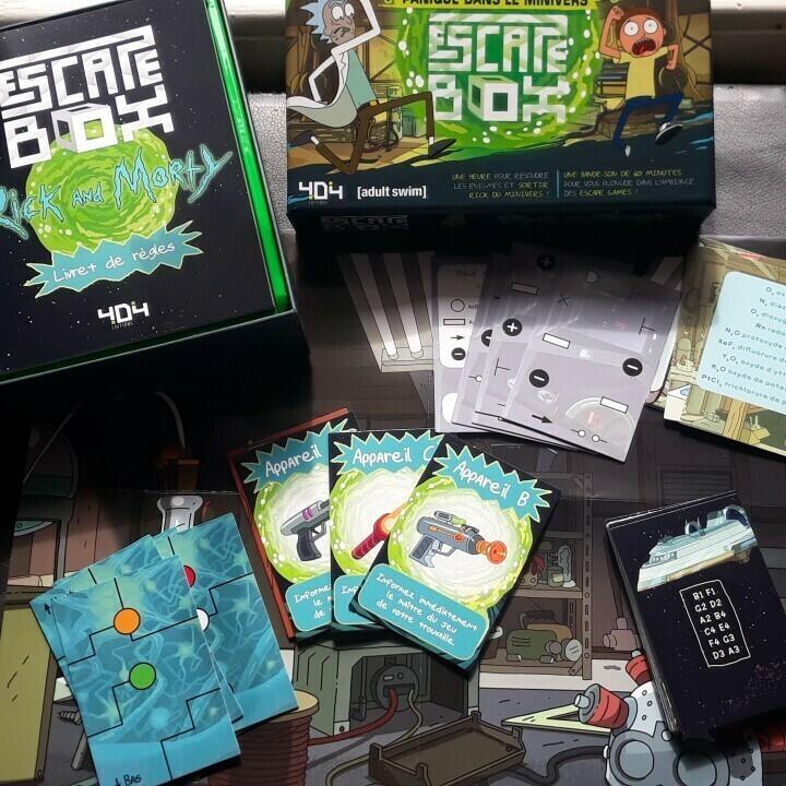 Escape Box: Rick and Morty Eclate