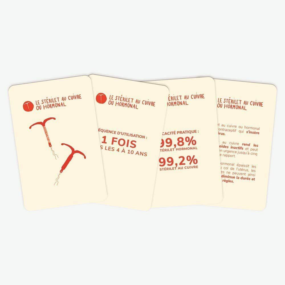 Sexploration: Nuancier Contraceptif Cartes