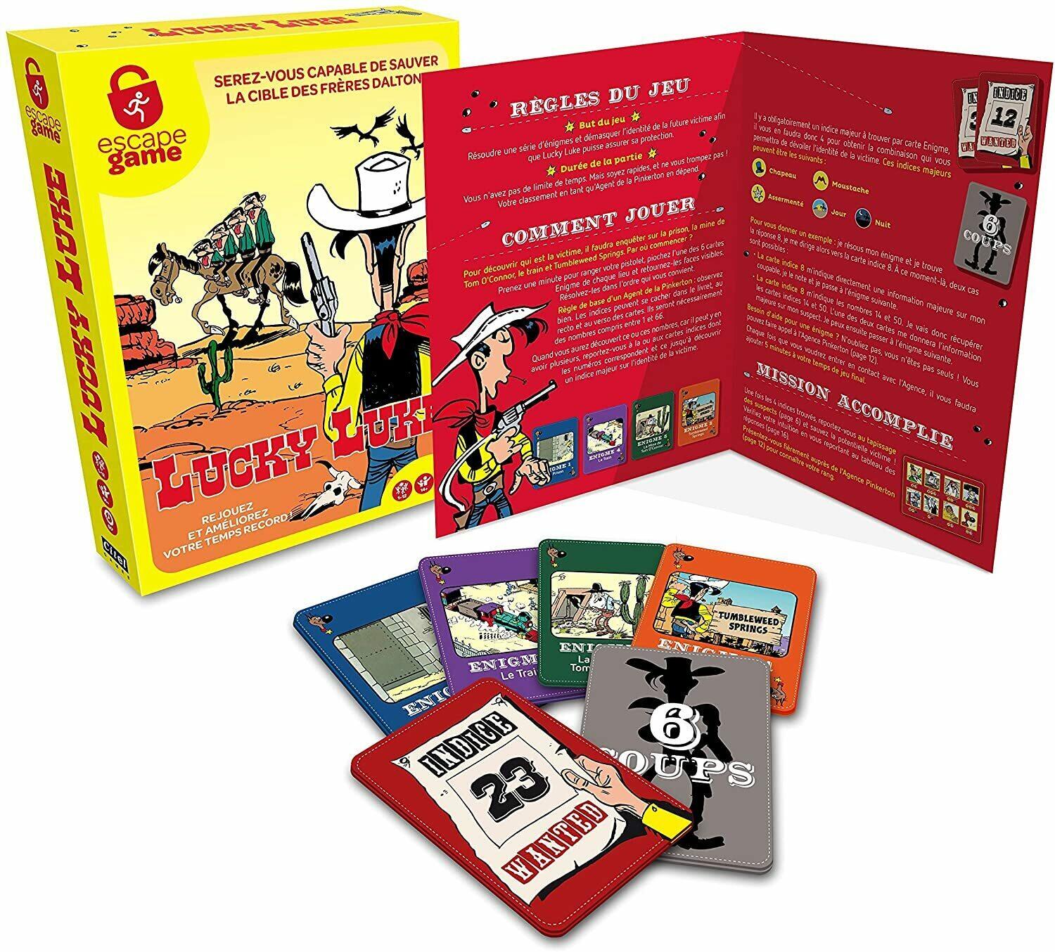 Escape Game: Lucky Luke - La Balade des Dalton Eclate