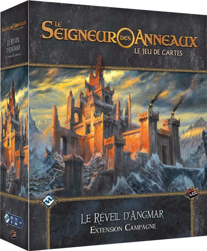 Le Seigneur des Anneaux: Le Jeu de Cartes - Le Réveil d'Angmar - Campagne Cover 3d
