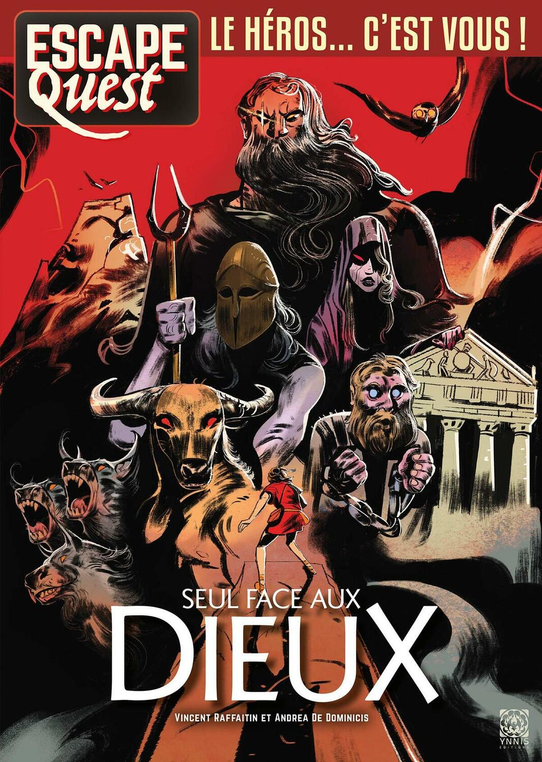 Escape Quest: Seul Face aux Dieux Cover