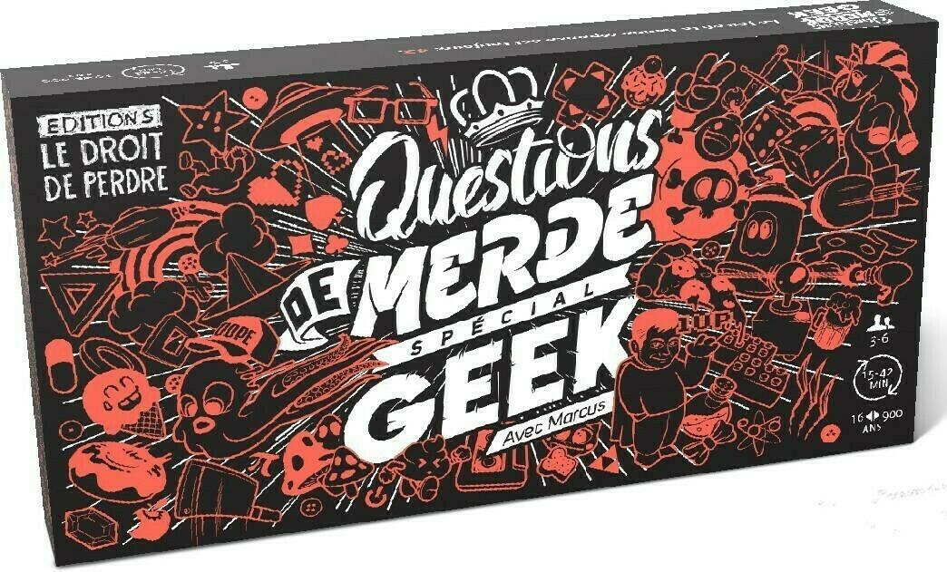 Questions de Merde: Spécial Geek v1 Cover 3d