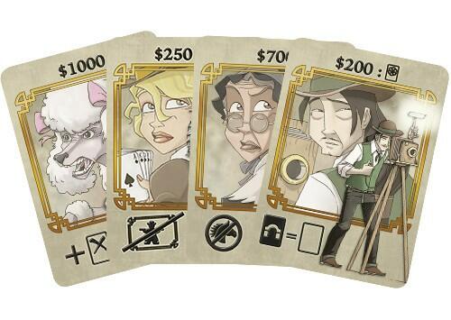 Colt Express: Chevaux et Diligence Cartes