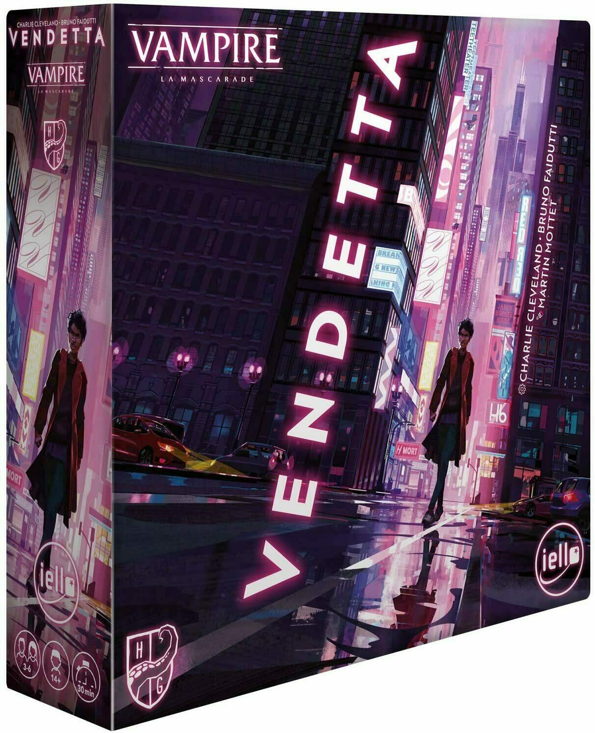 Vendetta Vampire: La Mascarade Cover 3d