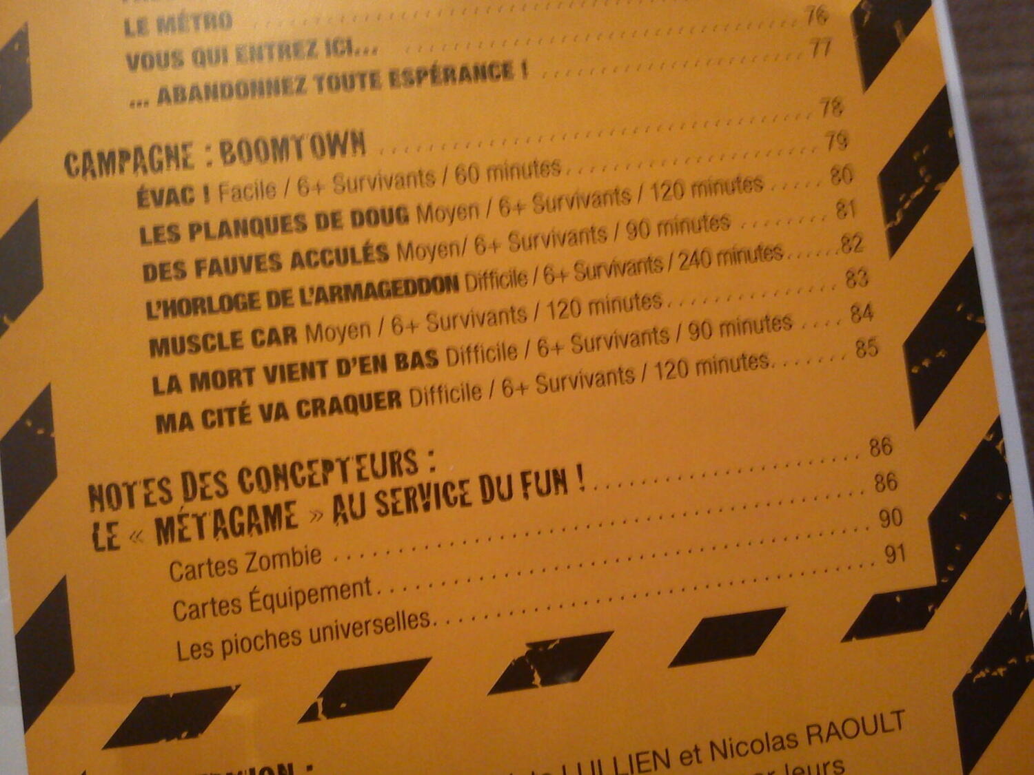 Zombicide: Compendium #1 Back