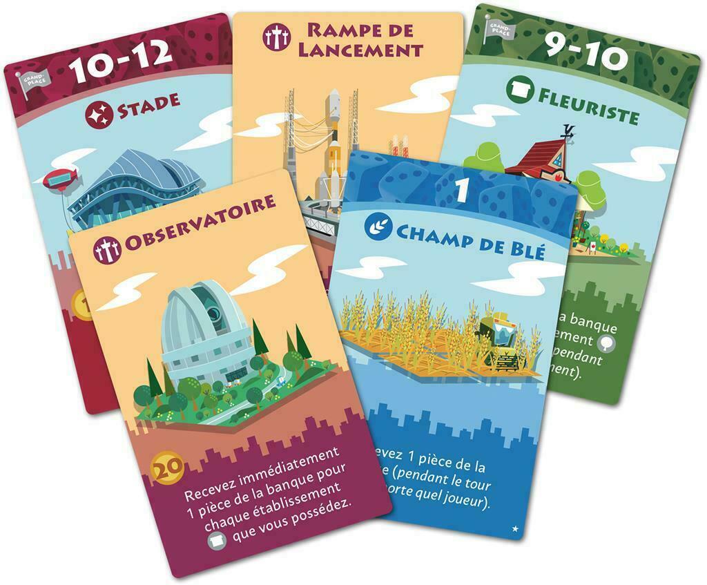 Machi Koro: Legacy Cartes