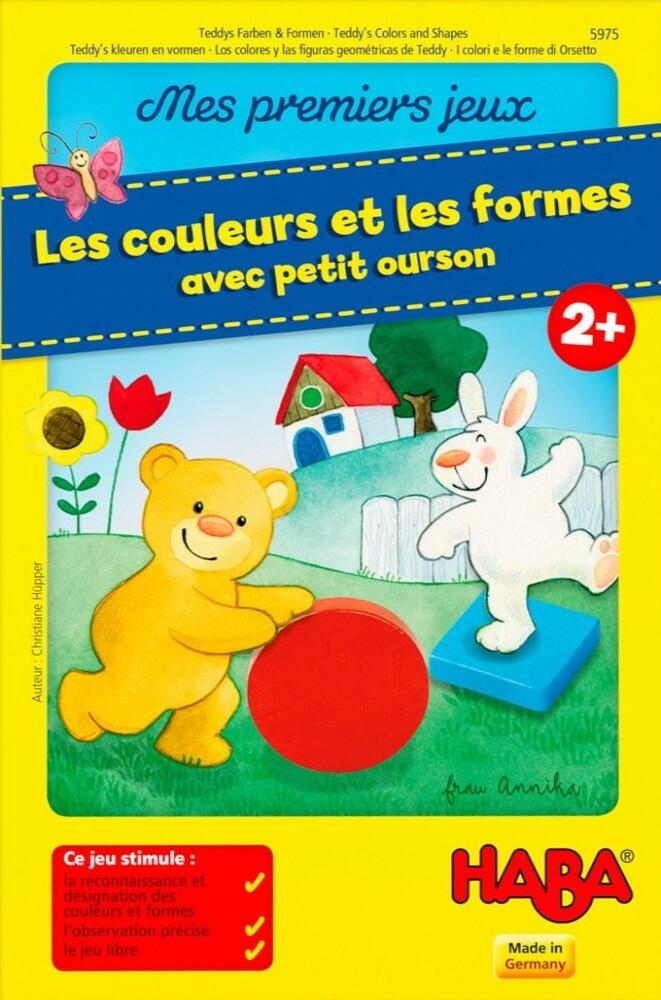 Mes Premiers Jeux: Les Couleurs et les Formes Avec Petit Ourson Cover