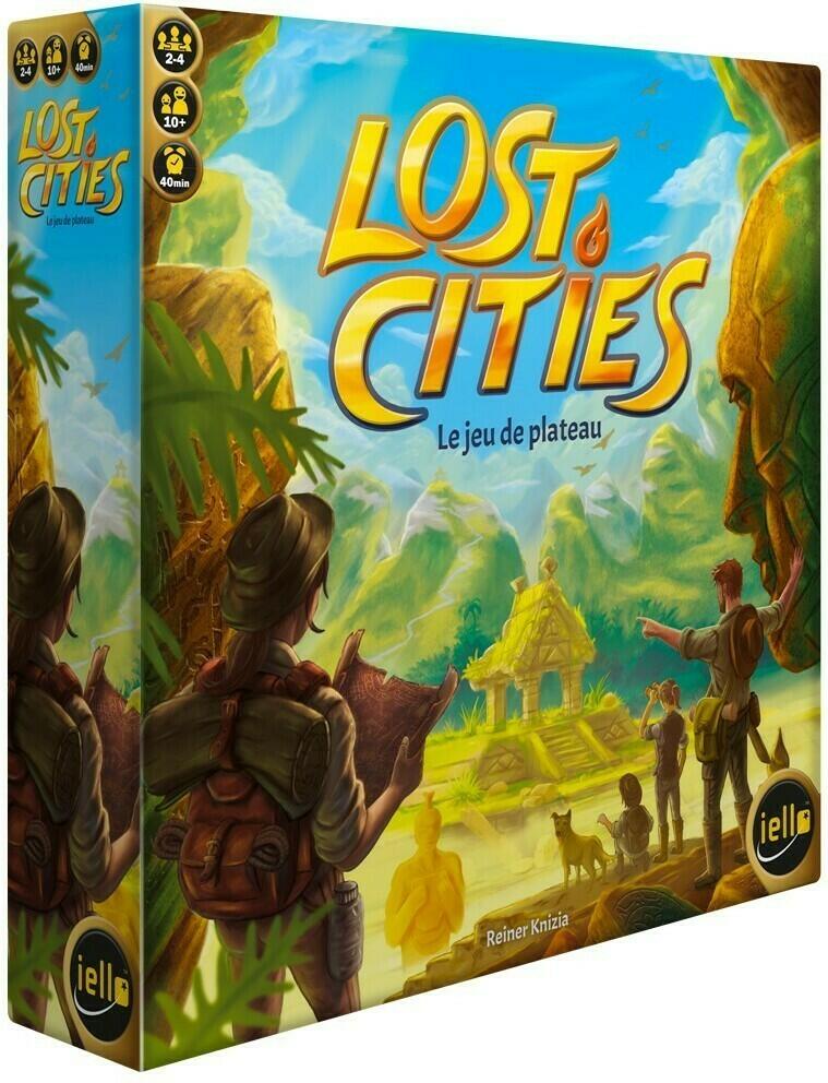 Lost Cities: Le Jeu de Plateau Cover 3d