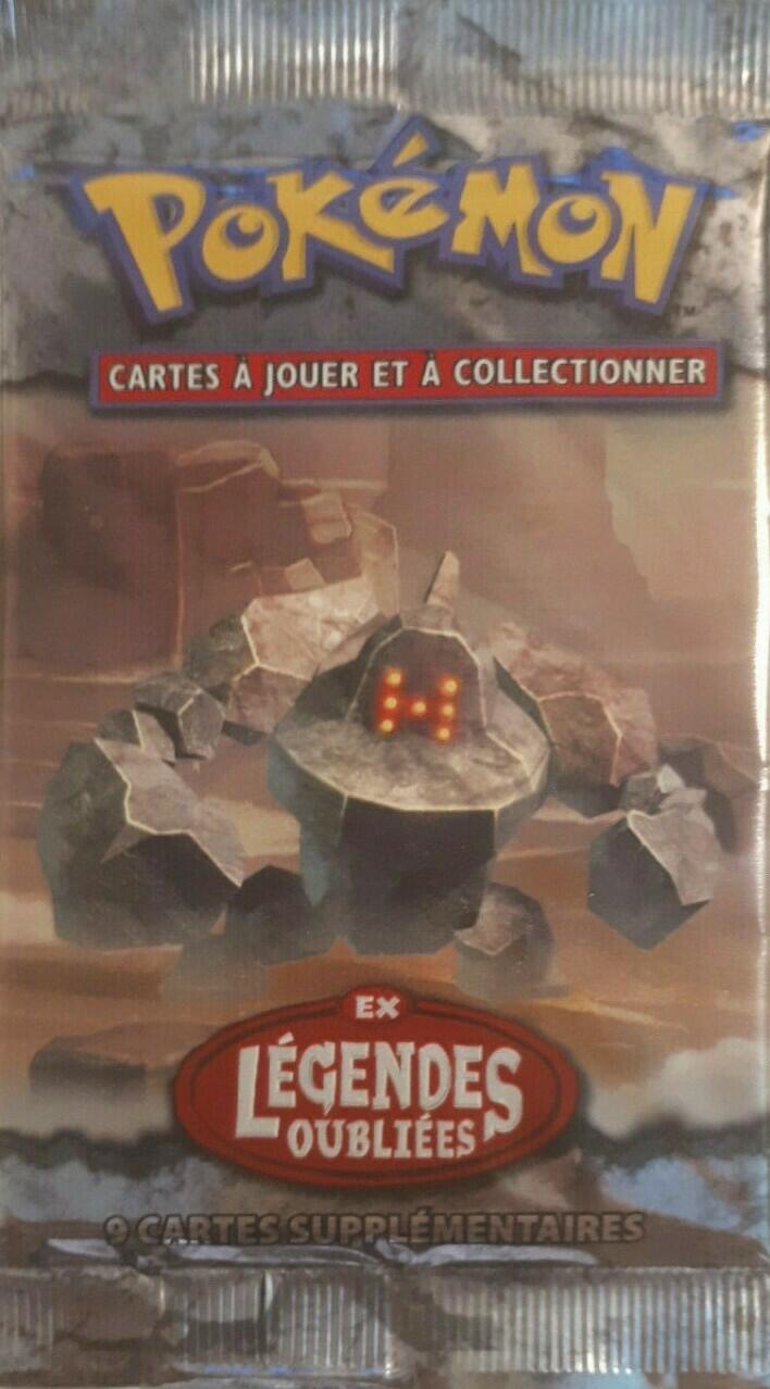 Pokémon: EX - Légendes Oubliées - Booster Cover