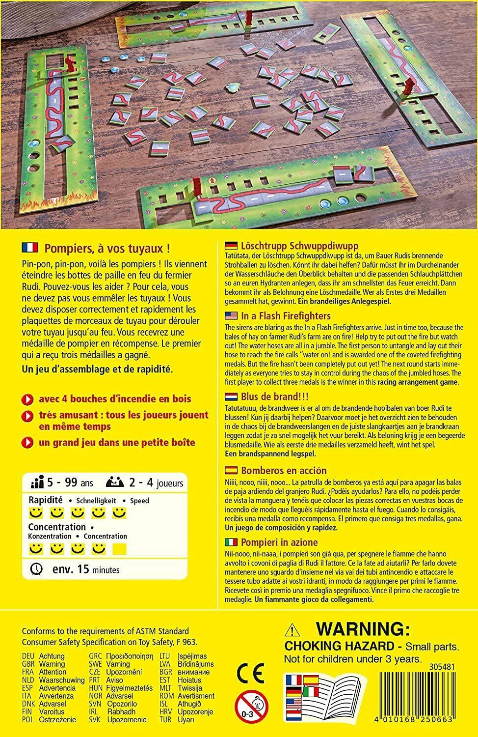 Pompiers à vos Tuyaux ! Back