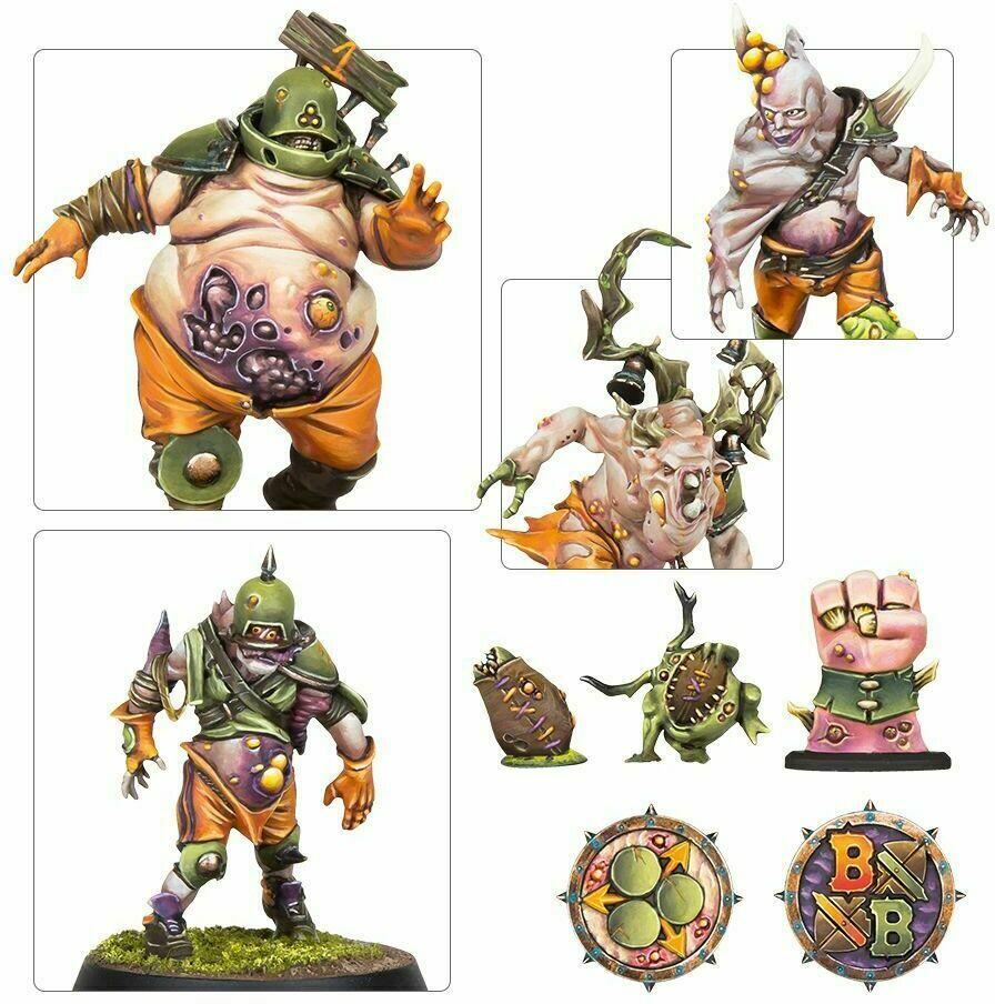Blood Bowl: The Game of Fantasy Football - Nurgle's Rotters Figurines