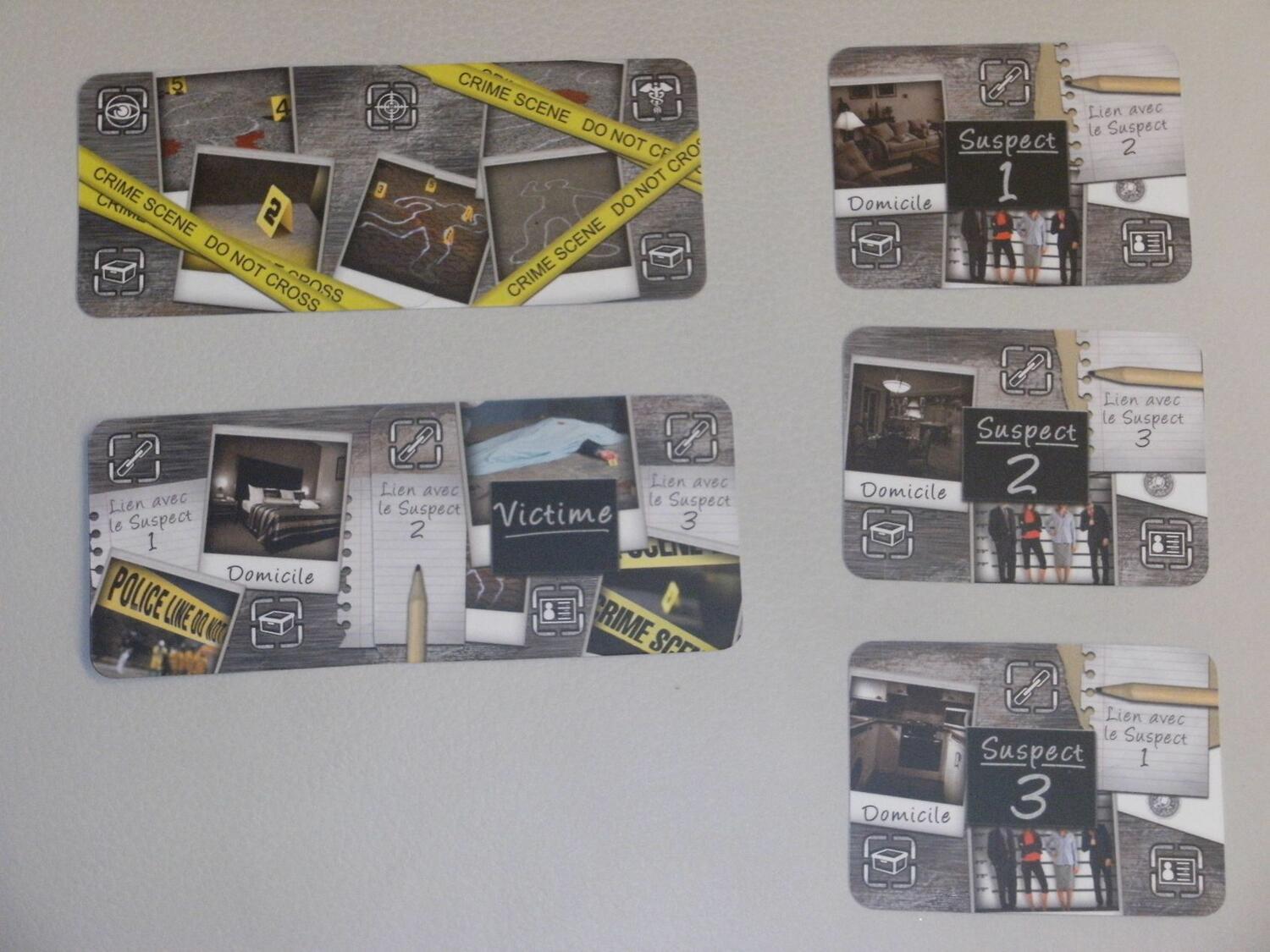 Crimebox: Investigation Cartes