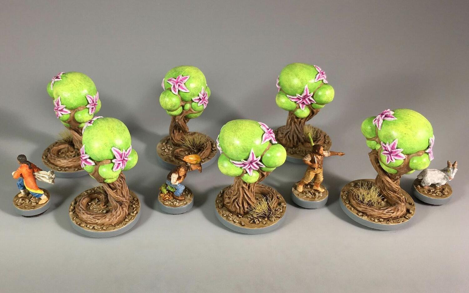 The 7th Continent: Les Racines Volantes Figurines