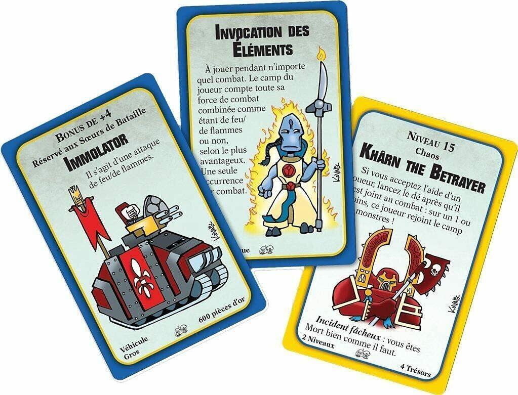 Munchkin: Warhammer 40,000 - Les Flingues de la Foi Cartes