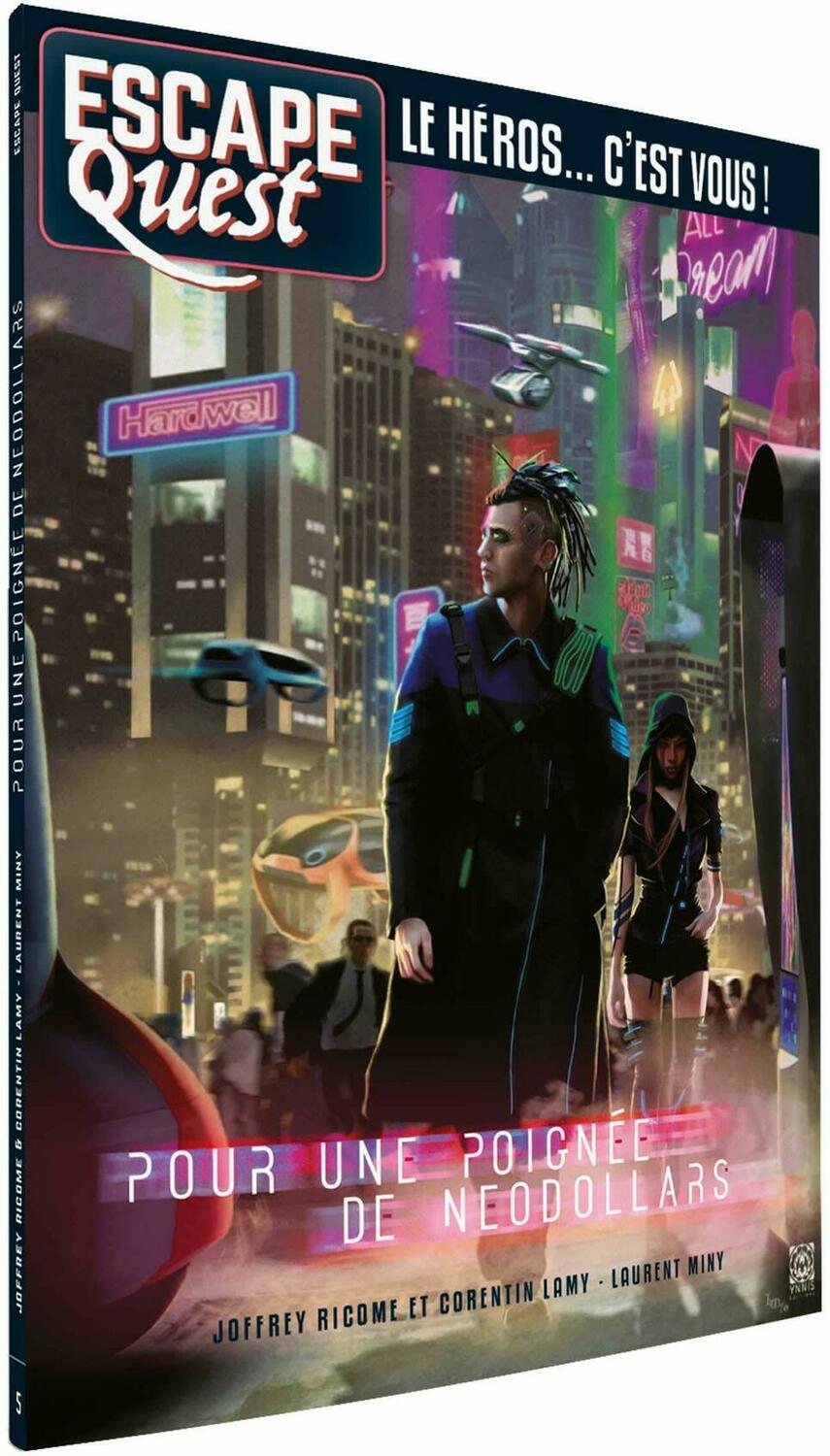 Escape Quest: Pour une Poignée de NeoDollars Cover 3d