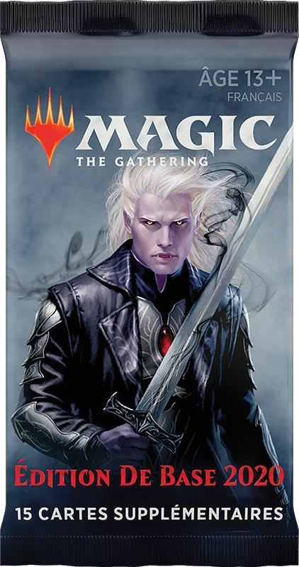 Magic: The Gathering - Édition de Base 2020 - Booster Cover Transparent