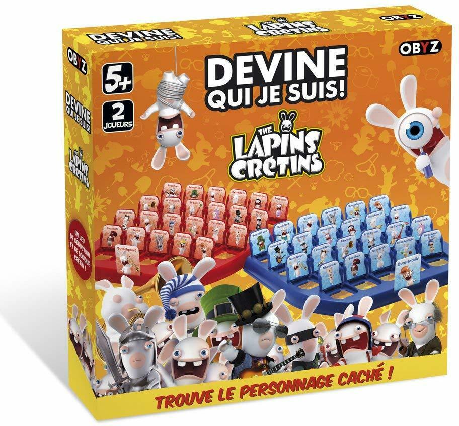Devine Qui je Suis ! The Lapins Crétins Cover 3d