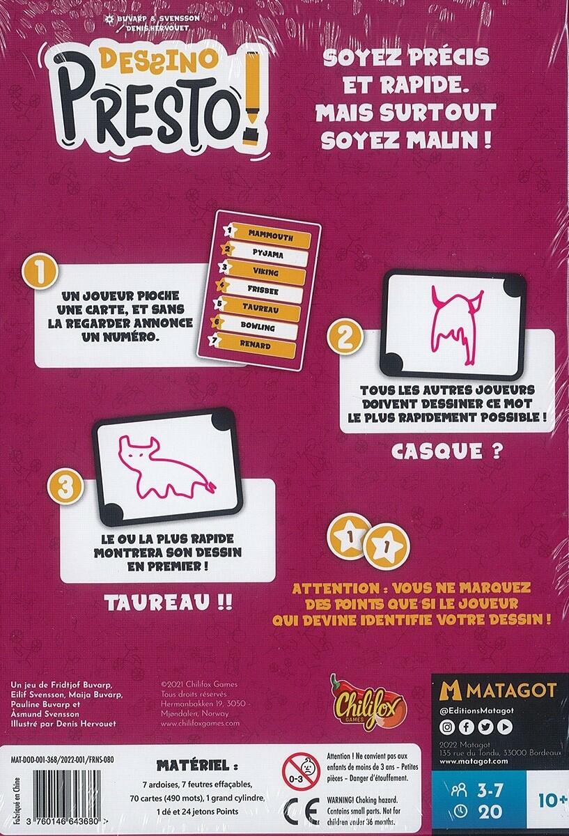 Dessino Presto ! Back