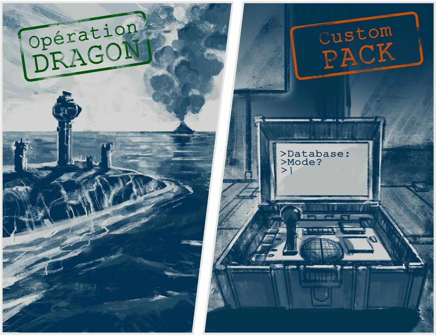 Captain Sonar: Operation Dragon Carte
